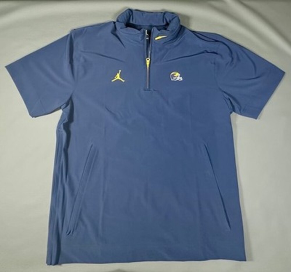 Jordan 2024 Michigan Wolverines 1/4 Zip Pullover
